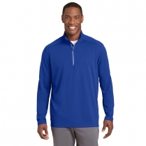 Sport-Tek&reg; Sport-Wick&reg; Textured 1/4-Zip Pullover