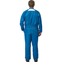 CritiCore GM Paint Room Coverall - On Model - Royal Blue - Back
