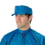 CritiCore Ventilated Automotive Painter&rsquo;s Cap - On Model - Royal - Front