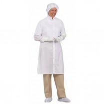 Worklon Raglan Sleeve Frock w/Snap Closure - LD-100 / Polyester Taffeta