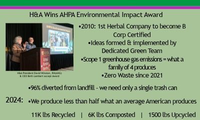H&A Wins AHPS Environmental Impact Award.