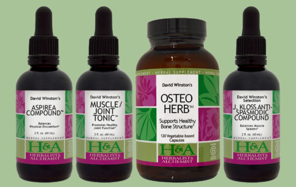 Musculoskeletal formulas and extracts.