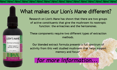 Lion's Mane is New.