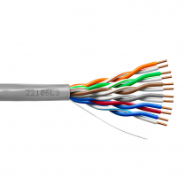 Provo CAT3 Telephone UTP Cable 22-6pr SOL BC UNSH CSA FT4 UL RoHS &ndash; Beige JKT