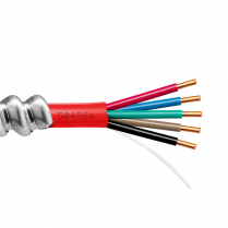 Provo Multi-Conductor Fire Alarm 14-5c SOL BC UNSH AIA CSA FT4 UL RoHS &ndash; Red JKT