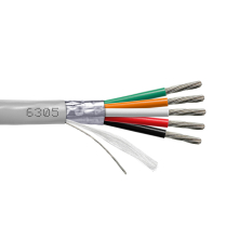 Provo Multi-Conductor 14-5c STR TC FL SH 105&deg; C CSA FT4 UL RoHS &ndash; Grey JKT