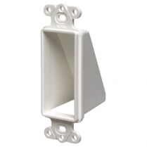 Arlington Low Voltage Entrance Exit Decora Hood Single Gang White