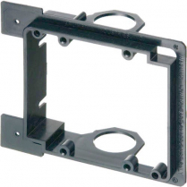 Arlington 2 Gang Low Voltage Mounting Bracket &ndash; New Construction