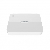 Cymbol 4K H.265 NVR 8CH 8POE 1SATA P2P w/2TB HDD &ndash; White