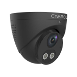 Cymbol 8MP 4K Tri-guard Turret Camera Two-way Audio & Light &ndash; Black
