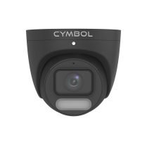 Cymbol 4MP WDR Wise Starlight IR Fixed Turret Camera 2.8mm &ndash; Black