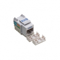 Provo Cat 5 Enhanced RJ45 Keystone Jack 110 Style &ndash; White