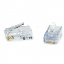 Platinum Tools ezEX48 RJ45 Unshielded Cat6A Connectors &ndash; 50pcs/Clamshell