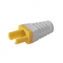 Platinum Tools Strain Relief for EZ-RJ45 CAT6+ 50pcs &ndash; Yellow
