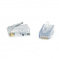 Platinum Tools ezEX38 RJ45 Unshielded Cat5e Connectors &ndash; 100pcs/Jar