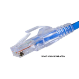 Simply45&reg; Cat5e Unshielded Pass-Through RJ45 &ndash; 500 Plugs &ndash; Blue Tint