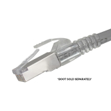 Simply45&reg; Cat5e Shielded Internal Ground Pass-Through RJ45 Modular Plugs 50 pc Clamshell &ndash; Blue Tint