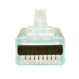 Simply45&reg; ProSeries Cat6 Unshielded Pass-Through RJ45 Modular Plugs with Cap45&reg; 100 pc/Jar &ndash; Green Tint