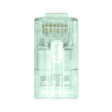 Simply45&reg; ProSeries Cat6 Unshielded Pass-Through RJ45 Modular Plugs with Cap45&reg; 100 pc/Jar &ndash; Green Tint
