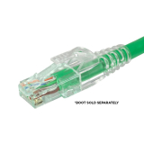 Simply45&reg; Cat6 Unshielded Pass-Through RJ45 &ndash; 500 Plugs &ndash; Green Tint