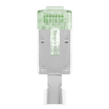 Simply45&reg; ProSeries Cat6 Shielded External Ground Pass-Through RJ45 Modular Plugs with Cap45&reg; 50 pc/Jar &ndash; Green Tint