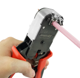 Simply45&reg; PROSeries All-In-One RJ45 Crimp Tool for all S45 UTP & STP Pass-Through & Standard Connectors &ndash; 1 ea./Blister Card