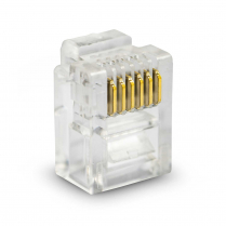 SynConnect Modular Plug for Round Cable [6 Pin] &ndash; 100pc Jar