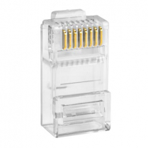 SynConnect Pass Thru RJ45 Cat6 Crimp Plug 100pc Jar