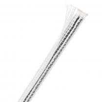 Techflex Flexo F6 Self Wrap Split &ndash; 1/4" [Clear White] 100'