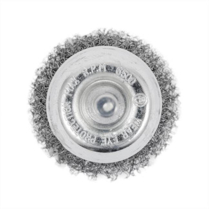 550702 3" X 1/4" SHAFT MOUNTED CRIMPED CUP BRUSH