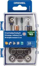 DREMEL 054-1112-0 EZ Lock 727-01 Sanding/Grinding Kit for Ro