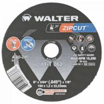 WALTER 11T062  6 X 3/64 X 7/8 ZIPCUT WHEEL