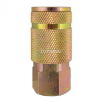 COUPLER 1/4IN FNPT 250PSI STL IMPORT