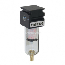 FILTER PREP AIR 1/4IN FNPT 5MICRON ZINC