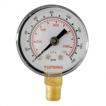 GAUGE DRY PRESS 0 TO 160PSI 1/8IN NPT