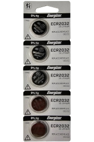 ENERGIZER ECRN2032 COIN CELL BATTERY LITIUM 3V 5 PACK
