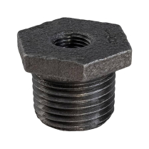 1-1/2X3/4 BLACK IRON HEX BUSHING