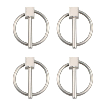 233-F62-1A F4 LYNCH PIN W/O CHAIN-SPRING STEEL SNAP RING