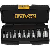 B07M6884DY LEXIVON XZN TRIPLE SQUARE SPLINE BIT KIT