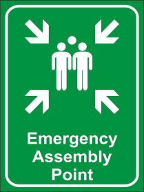 ASSORTED SIGN AND STICKER ASSEMBLY