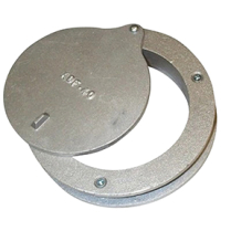 CRU-ADF40 ALUMINUM DOOR PORT FOR 4" HOSE