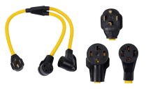 ENVIROFLEX EY-1 Y connector c/w adapters and 1-1/2  ft.