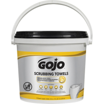 GOJO 6398-02 SCRUBBING TOWELS, 170 COUNT BUCKET