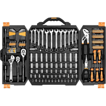 ASSORTED MECH TOOLS KIT W/STORAGE BOX