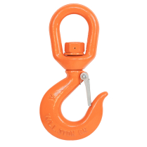 NHA40002TSH 2 TON SWIVEL HOOK W/LATCH FITTED TO WIRE