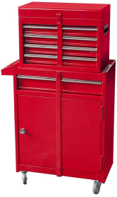 CC512 EURO DRAWER, RED, 5 9/16 x 23 7/8 x 4 5/8