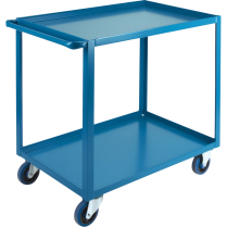 MB447 HEAVY-DUTY SHELF CART 24"W X 36"D X 36"H, 2 SHELVES