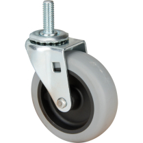 MF026 Stem Caster, Swivel, 3" 80lb