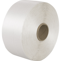 PB018 POLYESTER  CORD STRAPPING, WOOVEN, 1/4" X 7800 FT