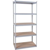 RK307 BOLTLESS SHELVING UNIT 48"WX788"H, 7 SHELVES